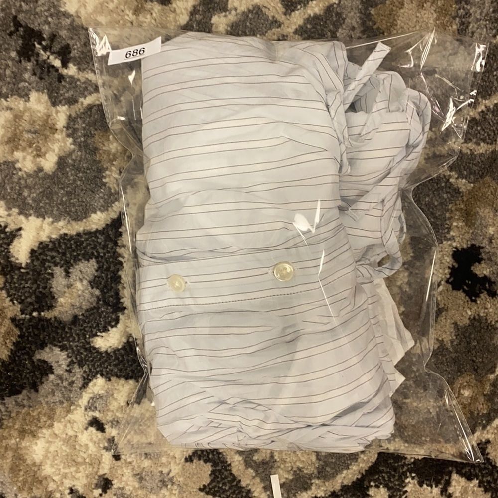 J. Crew Tie-waist cotton voile midi dress in deck stripe Item AY877* - Picture 5 of 5